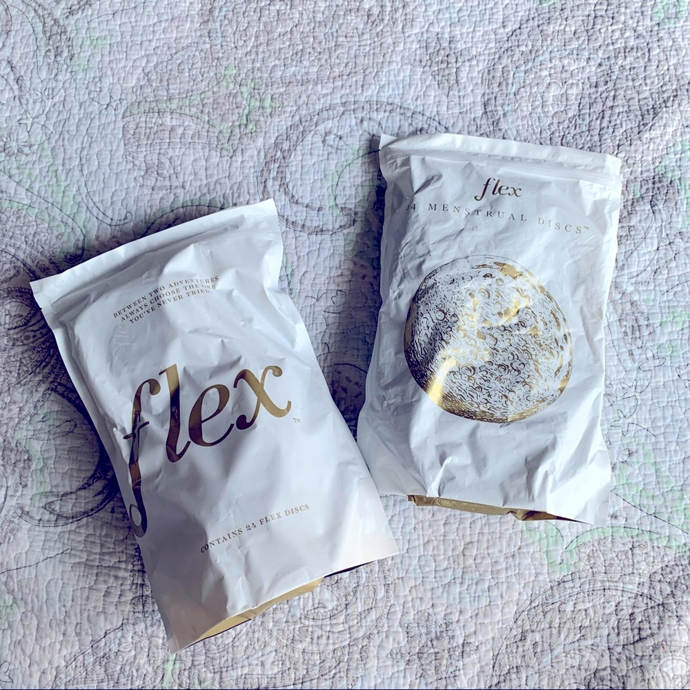 Flex Menstrual Period Discs Brand New!